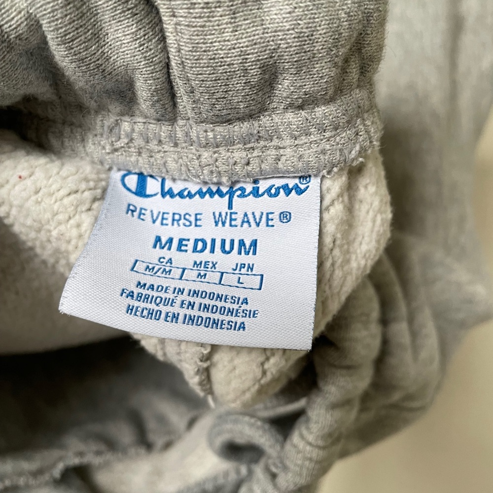 champion gray sweats/sweatpants